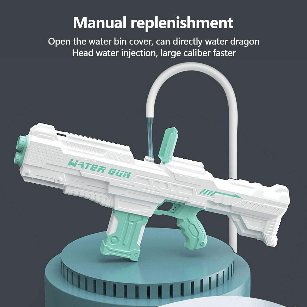 High Pressure Rechargeable Automatic Water Gun for Kids & Adults
