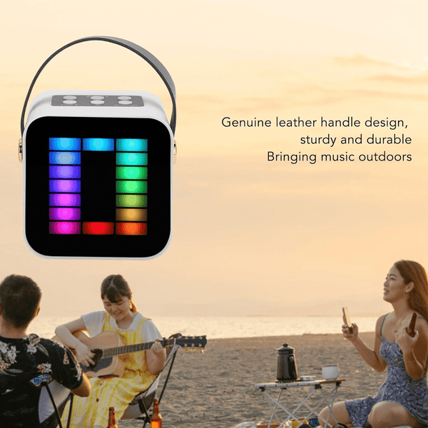 Mini Karaoke Machine with Colorful Design and HiFi Sound