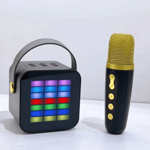 Mini Karaoke Machine with Colorful Design and HiFi Sound