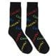 One Sized Coexist Women's Crazy Socks