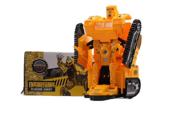 2-IN-1 Transformers Toy Engineering Warrior Robot