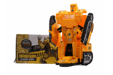 2-IN-1 Transformers Toy Engineering Warrior Robot