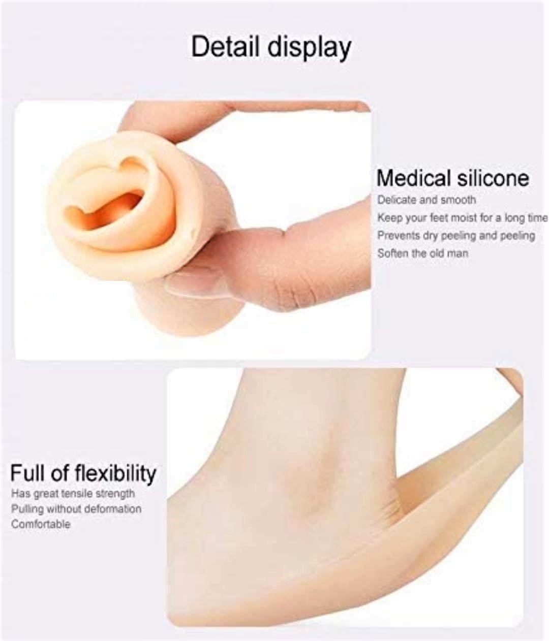 Anti Crack Silicone Socks