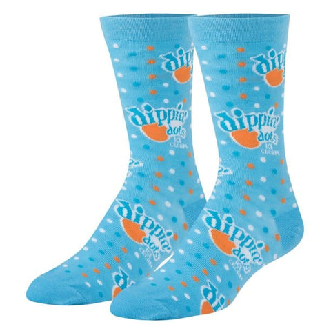 Crazy Socks - Dippin Dots Women's Crew Folded