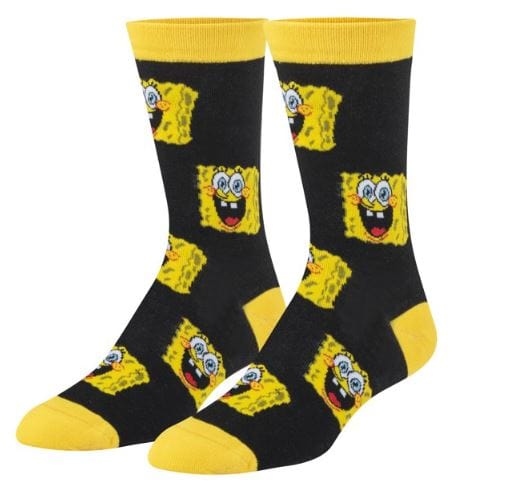 Crazy Socks - Spongebob Heads Women's Brew Folded
