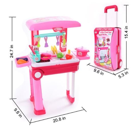 2 IN 1 Little Doctor Suitcase Playset