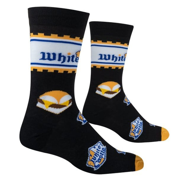 Crazy Socks - White Castle Mens