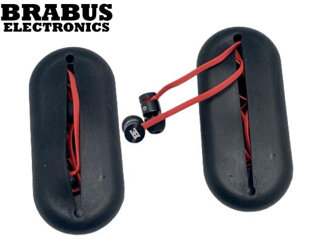 Brabus Electronics Wired Earphones with Deep Bass and Crystal Clear Audio