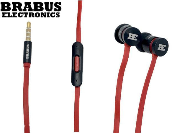 Brabus Electronics Wired Earphones with Deep Bass and Crystal Clear Audio