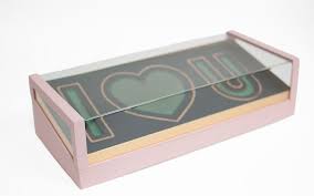 I LOVE YOU Acrylic Boutique Box