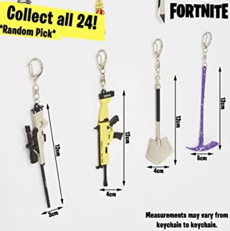Fortnite Keychains - Assorted Styles