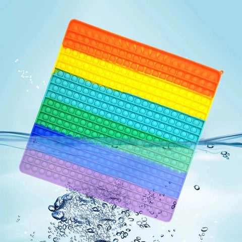 POPBUBBLE - SQUARE RAINBOW - Jumbo 15.75"