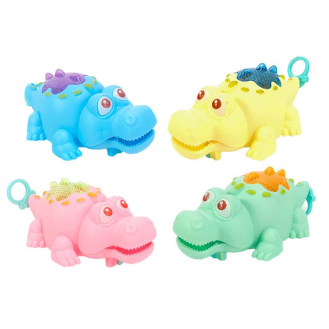 Crocodile Pull String 'N Go LED Animal Toy - Assorted Colours