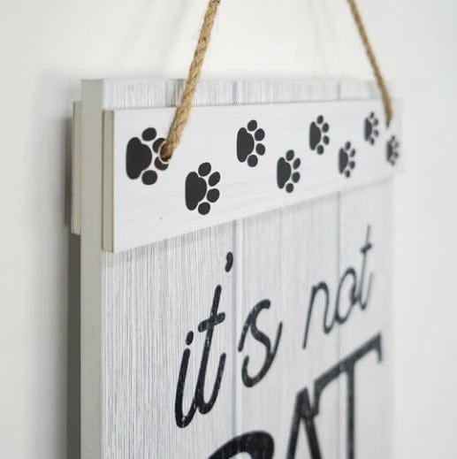 Porch Double-Sided Sign - Must Love Cats/Cat Hair