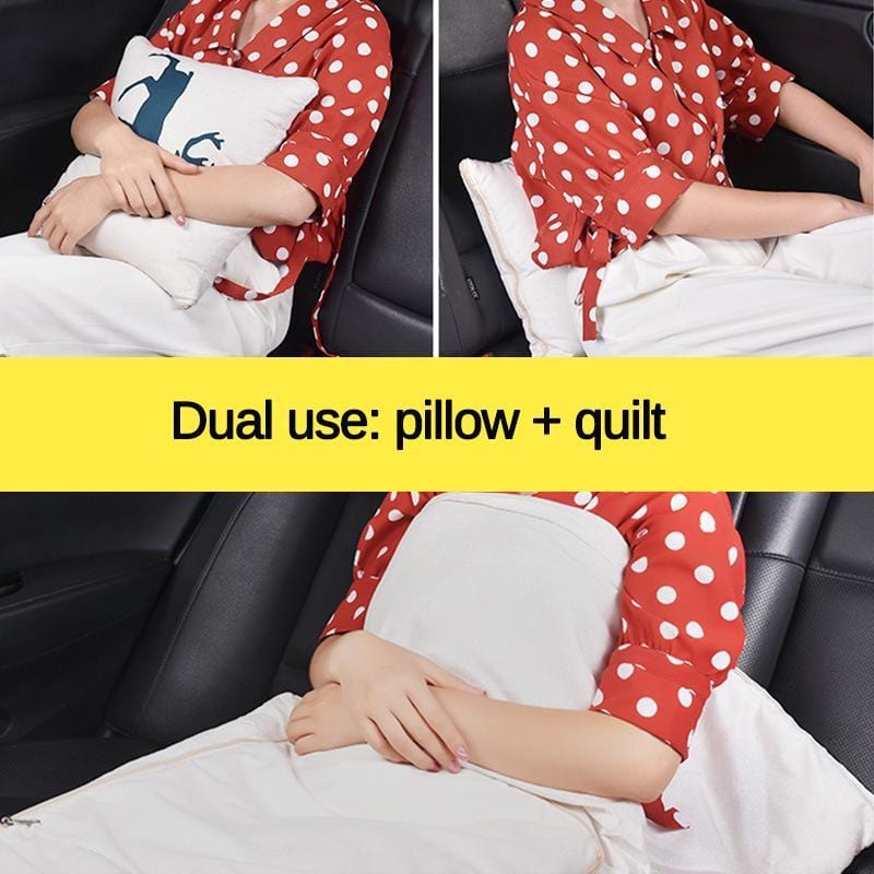 2-In-1 Foldable Pillow Blanket