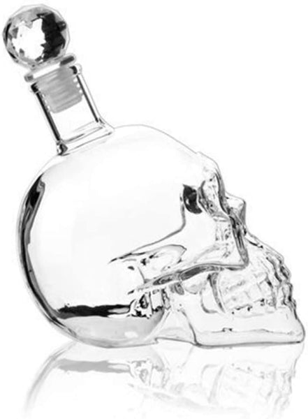 125 ml Skull Glass Bottle