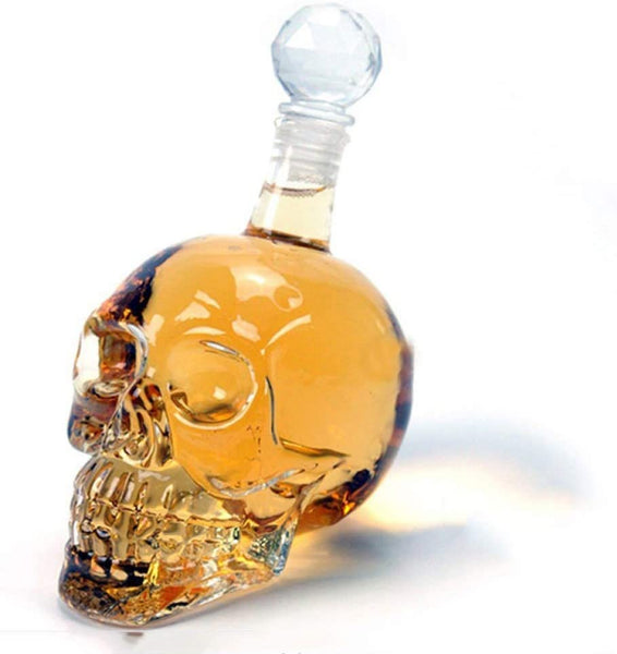 125 ml Skull Glass Bottle