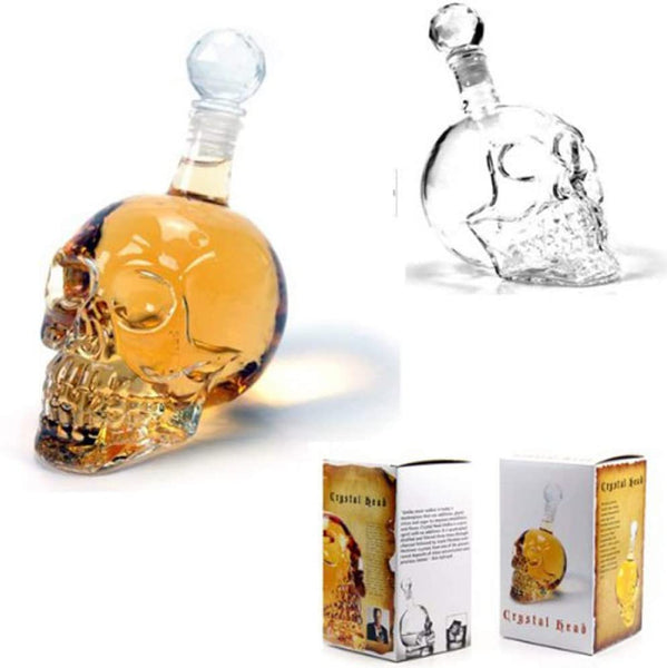 125 ml Skull Glass Bottle