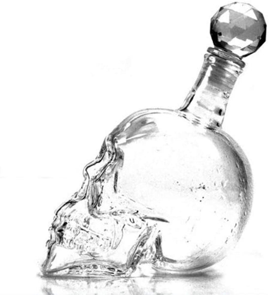 125 ml Skull Glass Bottle