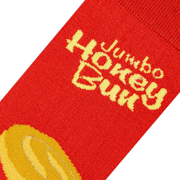 Crazy Socks - Honey Buns Men's Crew Folded