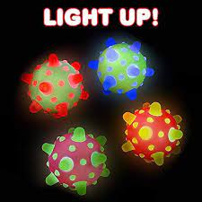 Space Light Up Meteor Ball - 6 Pack