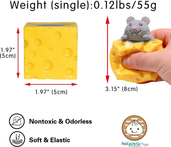 Pop Up Mouse In The Cheese Squeeze - Assorted Styles