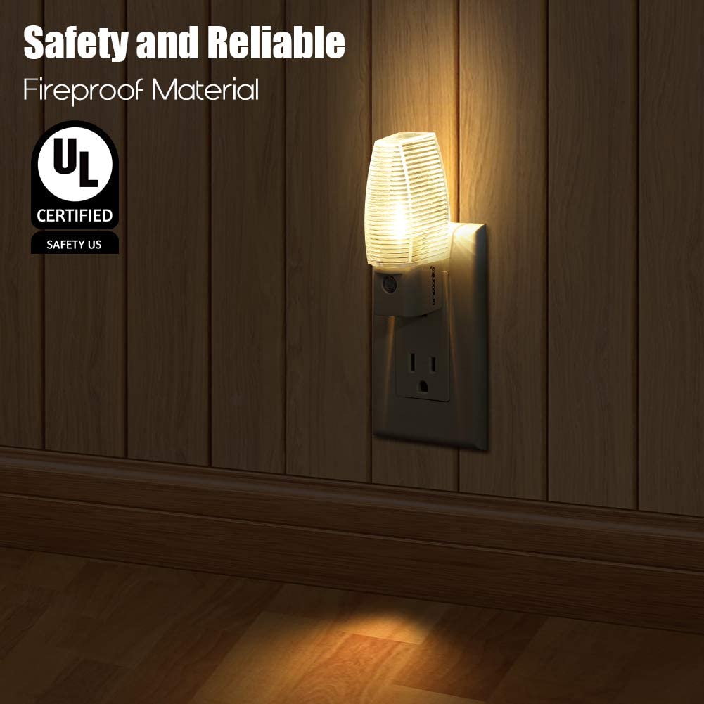 4 Pack Automatic Night Light With Sensor