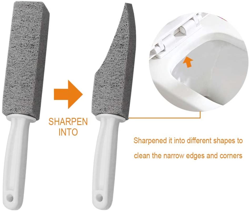 Pumice Stone With Handle - Set of 2
