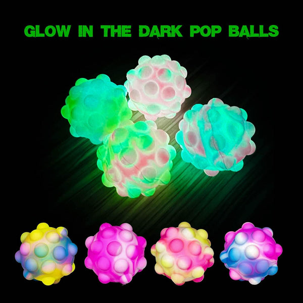 Light Up Popping Pinch Ball - 2 Pack