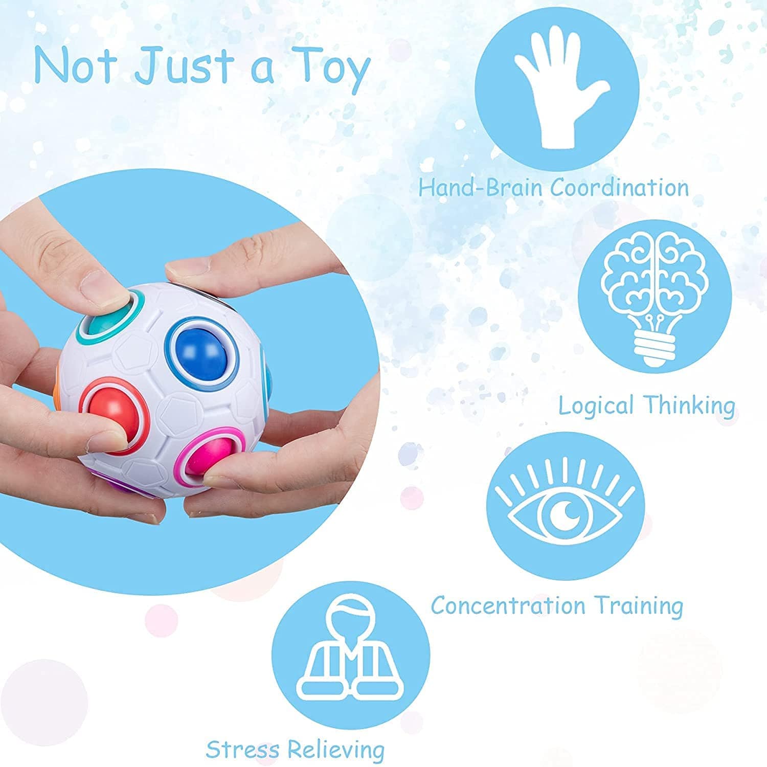 Rainbow Ball Fidget Toy