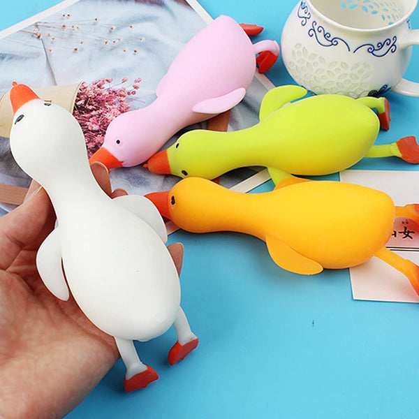 Squishy & Squash Decompression Duck - 6 Colours