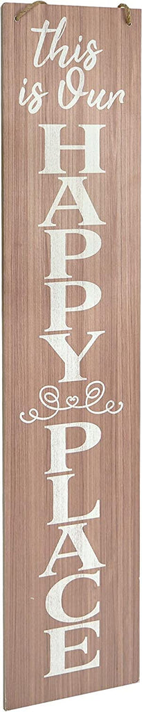 Porch Double-Sided Sign - Happy House/Nut House