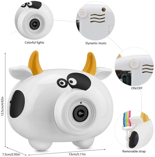 Bubble Camera -  Available in 3 designs: Cow, Bunny & Piggy