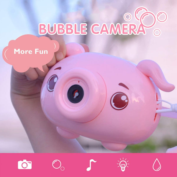 Bubble Camera -  Available in 3 designs: Cow, Bunny & Piggy