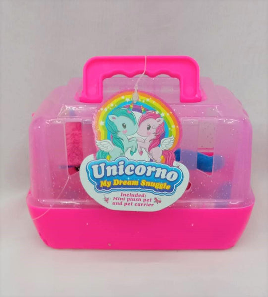 Unicorno My Dream Snuggle - Unicorn In Carry Case