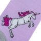 Crazy Socks - Unicorn Women's Crew Folded