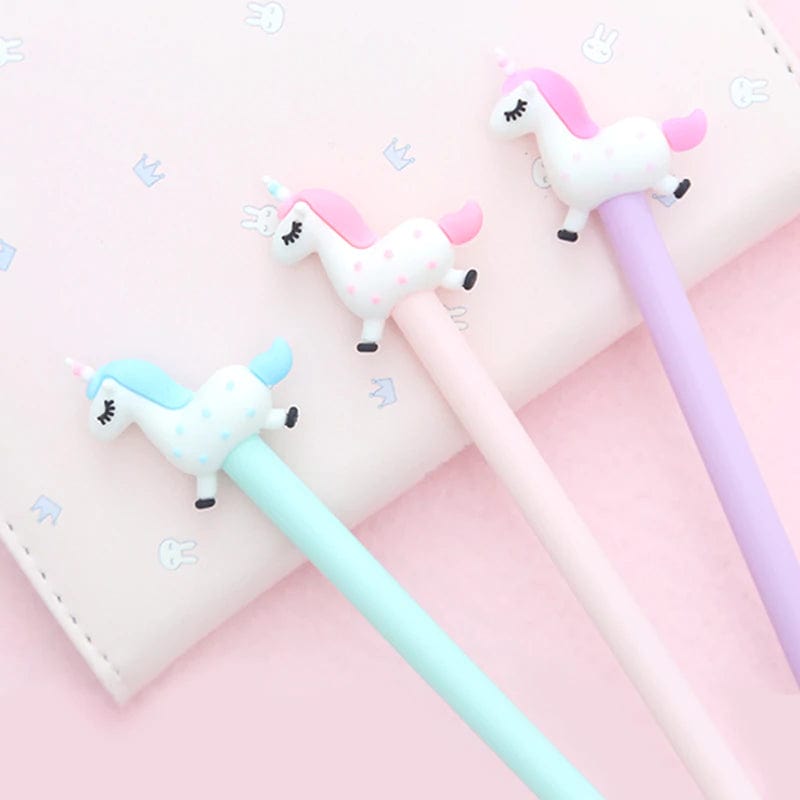6 Pack Baby Unicorn Pen