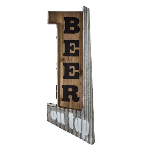 Off The Wall -  Beer on Tap Vintage Double Sided Marquee LED Sign