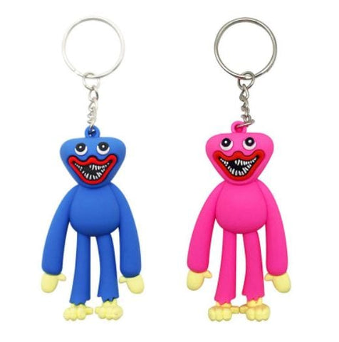 Scary Huggy Monster 3D Keychain - 3 Pack