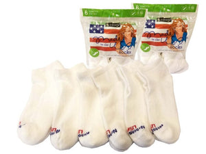 Socks - Women's White Low Cut Sock
