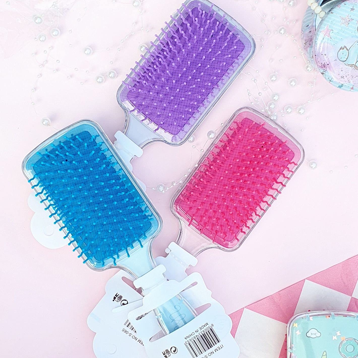 Unicorn Glitter Hair Brush
