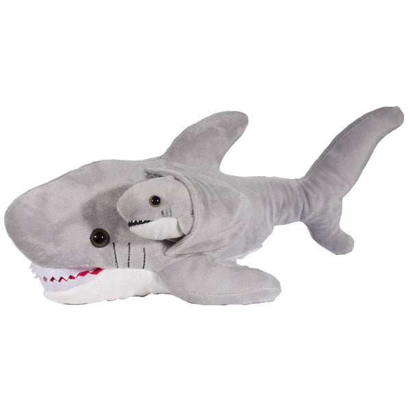 Mother and Baby Shark Plush Toy