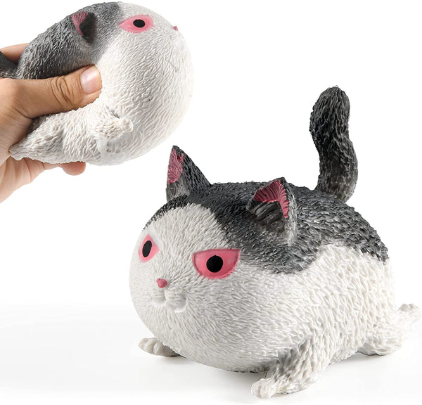 Angry Cat Squishy Toy - 4 Pack