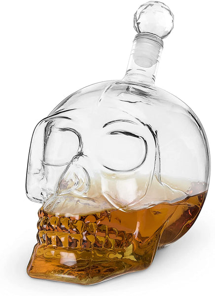 125 ml Skull Glass Bottle