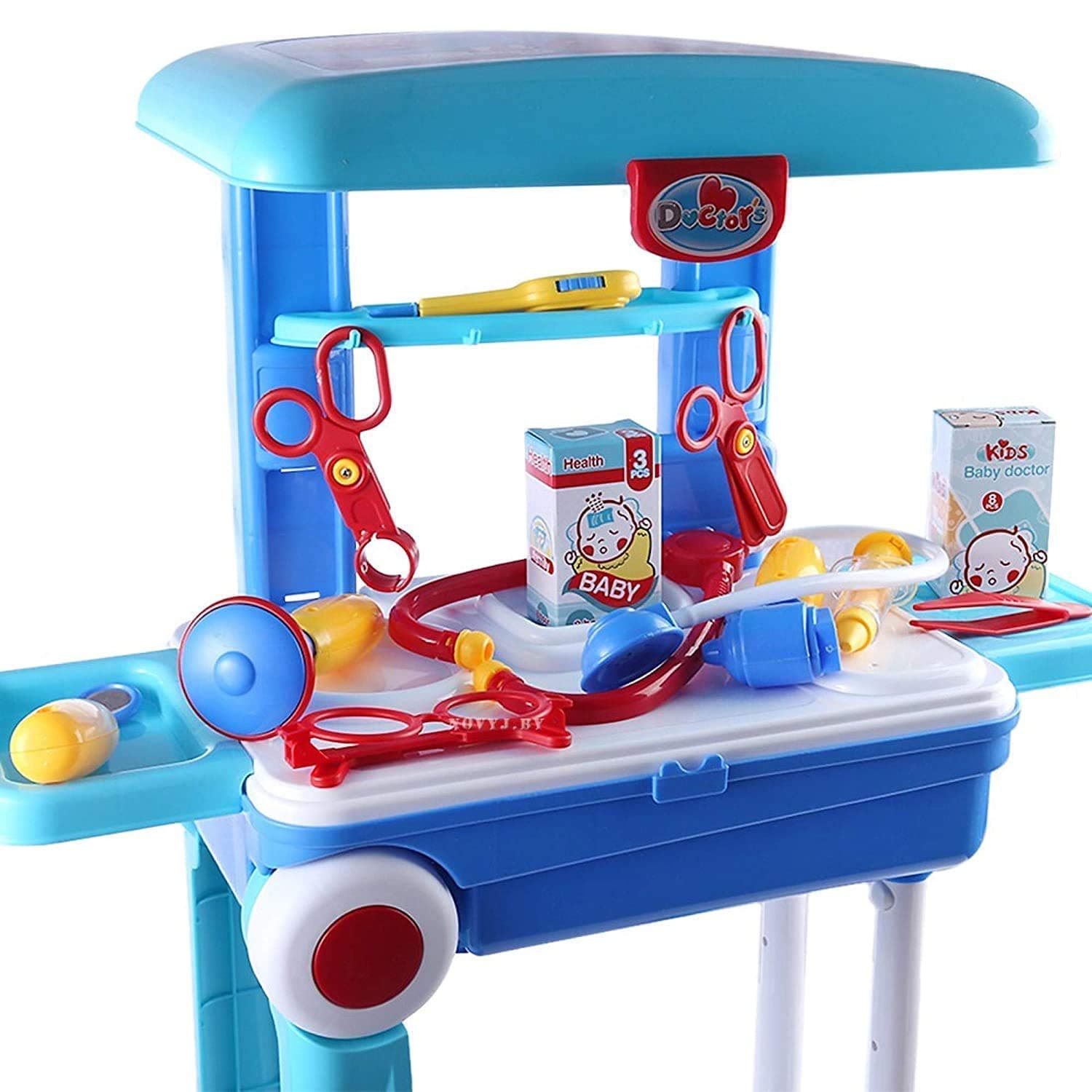 2 IN 1 Little Doctor Playset With Suitcase