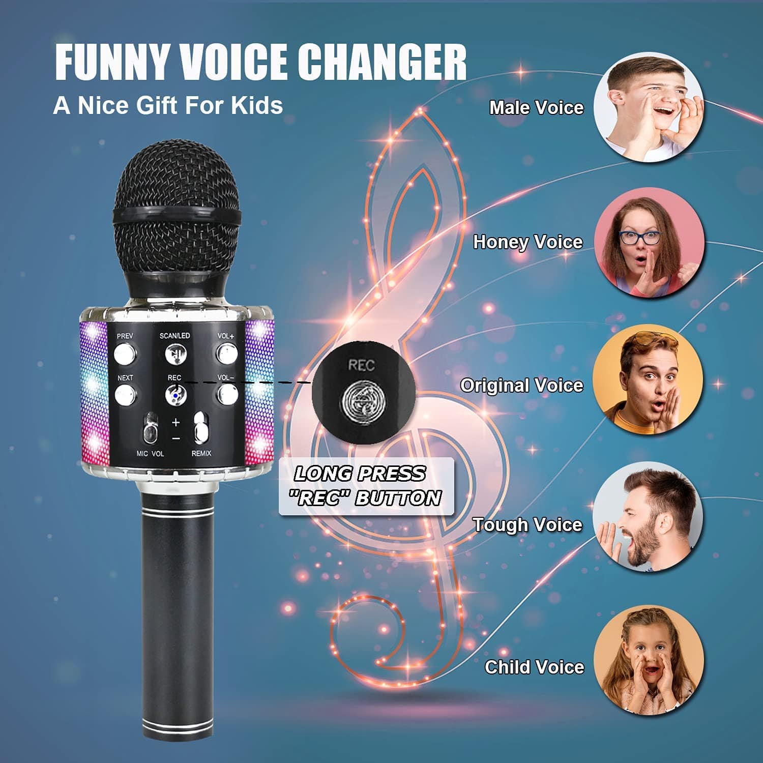 Wireless Handheld Karaoke Microphone