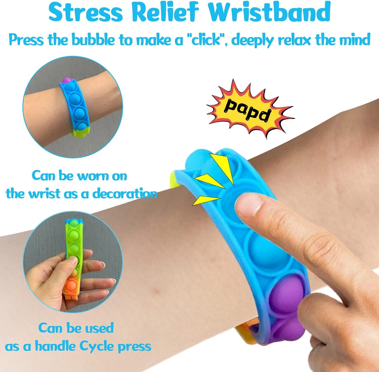 Snap It - Pop It Bracelets