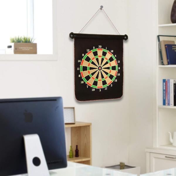 Roll-Up Double Sided Dart Board