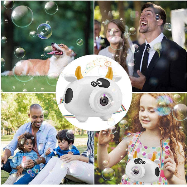 Bubble Camera -  Available in 3 designs: Cow, Bunny & Piggy