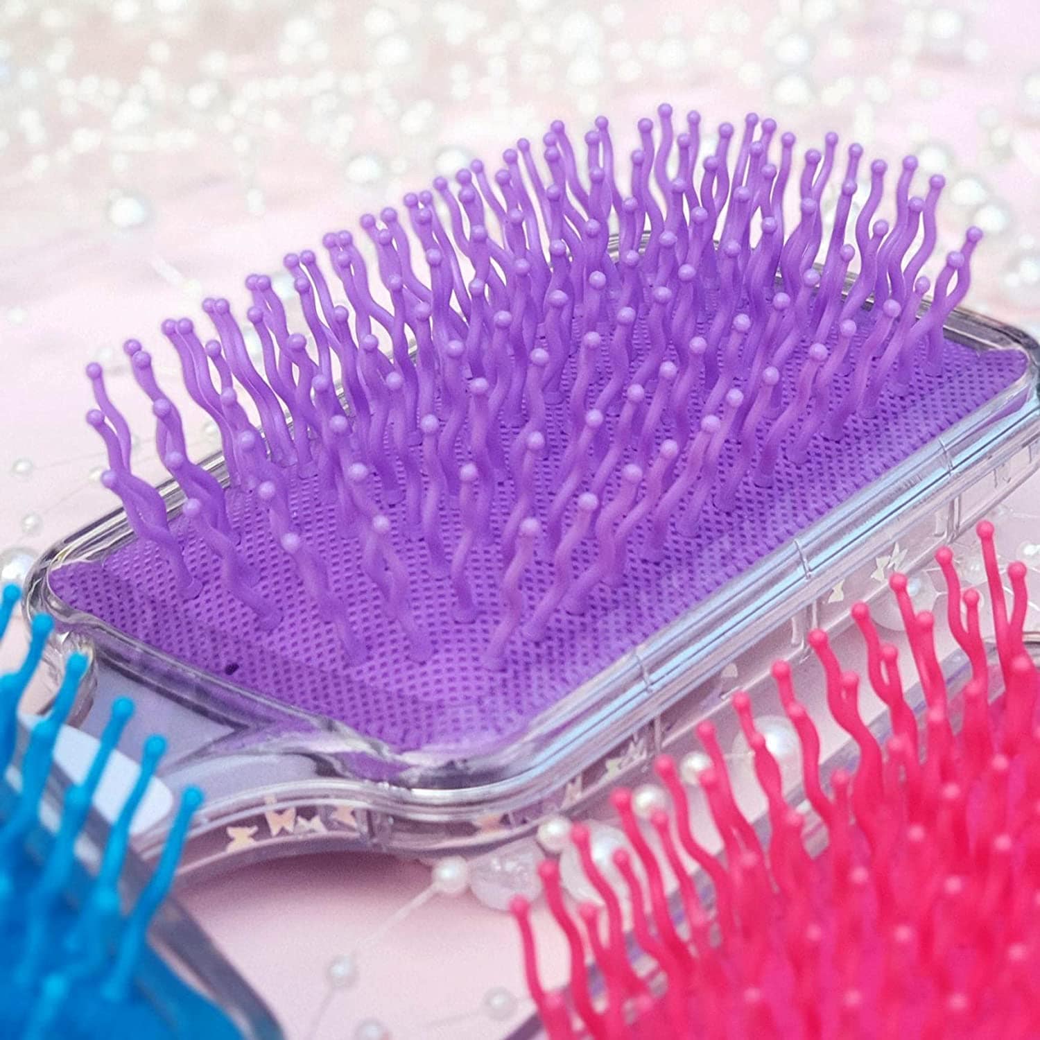 Unicorn Glitter Hair Brush